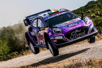 Craig Breen – Paul Nagle (Ford Fiesta Hybrid Rally1). Rally Italia-Sardegna 2022